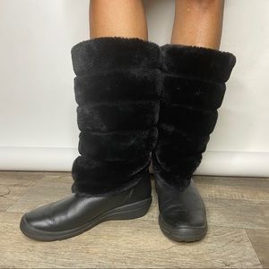 Timberland High Winter Furry Boots Womens 8